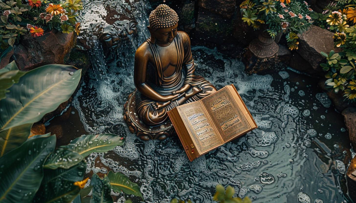 Comprendre la symbolique de l'eau entre Bouddha et le Coran